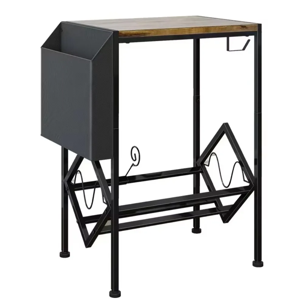 Sustainable Living Usa - Modern Style Non-folding Glossy Double Tier