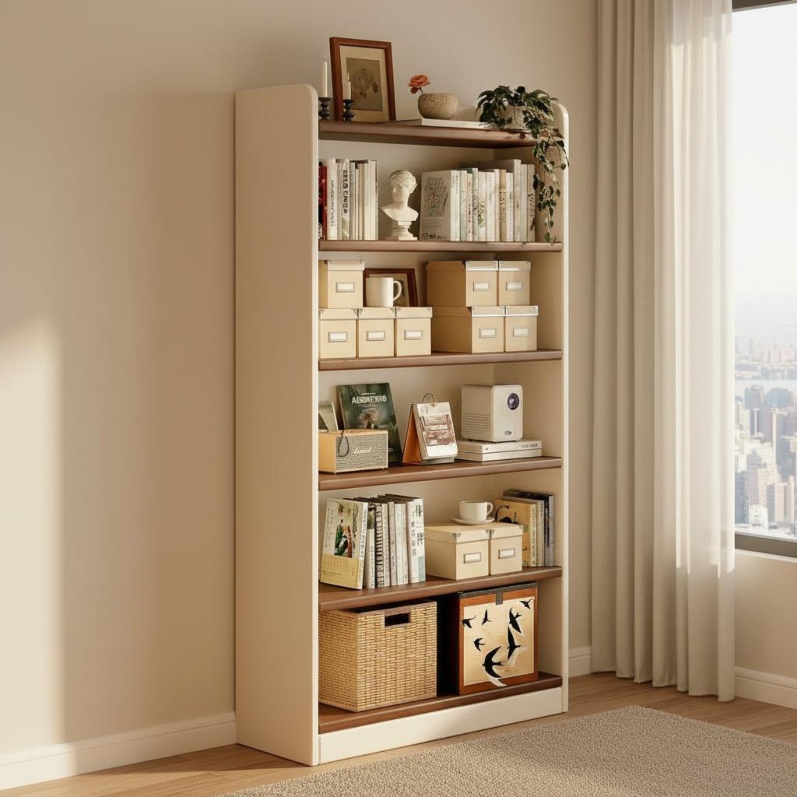 Multi-Tier Book Organizer Larg - đánh giá và giá Sustainable Living Usa