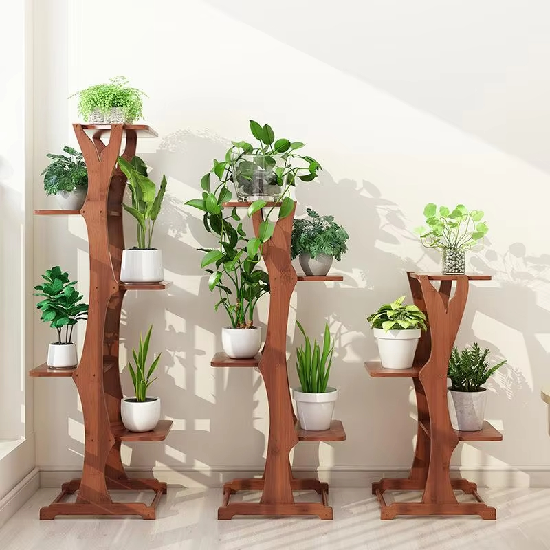Bamboo Plant Stand Modern Styl - đánh giá và giá Sustainable Living Usa