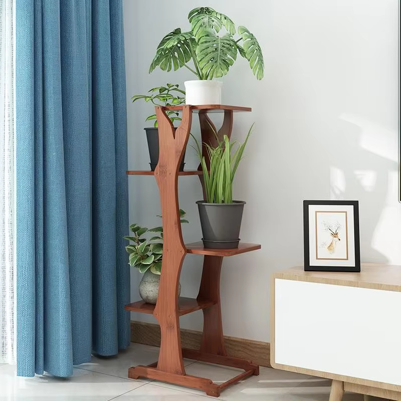 Bamboo Plant Stand Modern Styl - đánh giá và giá Sustainable Living Usa